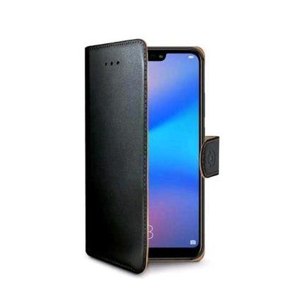 CELLY HUAWEI P20 LITE CUSTODIA A PORTAFOGLIO BLACK