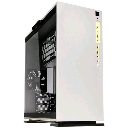 INWIN 303C CABINET MIDI-TOWER VETRO TEMPERATO BIANCO