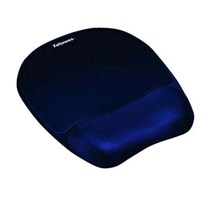 FELLOWES 9172801 TAPPETINO MOUSE CON POGGIAPOLSI BLU
