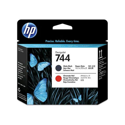 HP 744 TESTINA INK-JET NERO/ROSSO