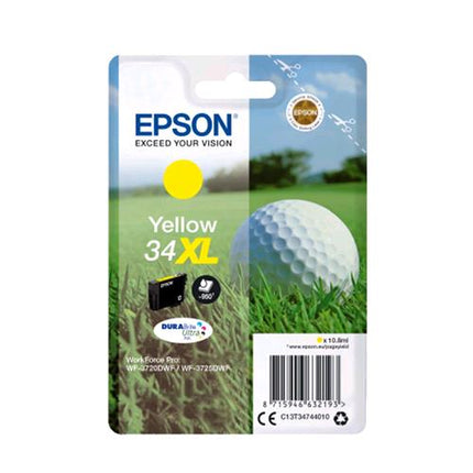EPSON 34 XL CARTUCCIA INK 10.8 ML GIALLO