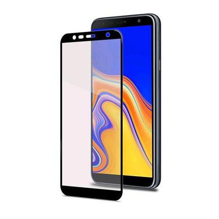 CELLY GALAXY J4+ FULL GLASS BLACK