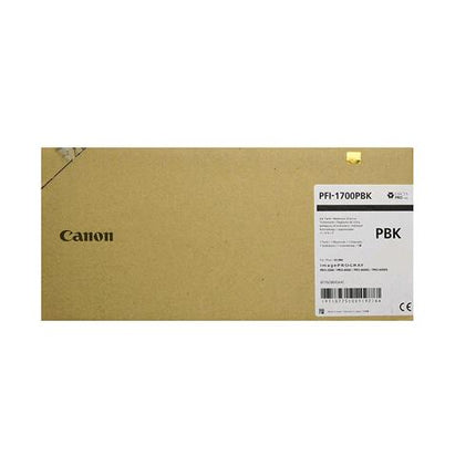 CANON PFI-1700 CARTUCCIA INK JET NERO FOTOGRAFICO