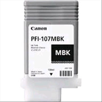 CANON PFI-107MBK TANICA NERO MATTE PER STAMPANTI CANON INK-JET (6704B001AA)