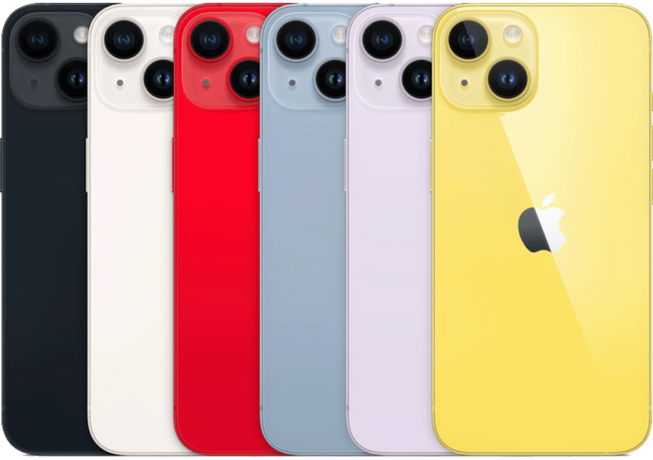 iPhone 14 Plus — foto ufficiale Apple del modello, immagine illustrativa