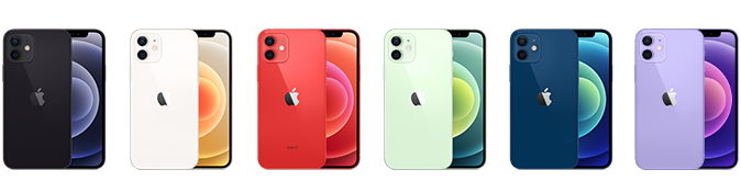 iPhone 12 — foto ufficiale Apple del modello, immagine illustrativa