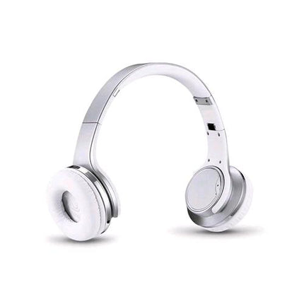 ADJ 780-00032 CUFFIA SPEAKER CON MICROFONO BLUETOOTH MICRO SD/RADIO FM SILVER