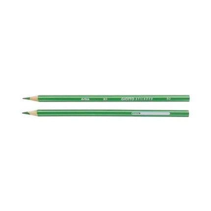 GIOTTO STILNOVO ACQUARELL PASTELLI ACQUERELLABILI 3.3 mm CONFEZIONE MONI COLORE VERDE 12 Pz.