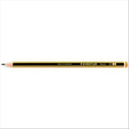 STAEDTLER NORIS 120-0 MATITA DI GRAFITE 2B FUSTO ESAGONALE GIALLO+NERO CONF 12 Pz.