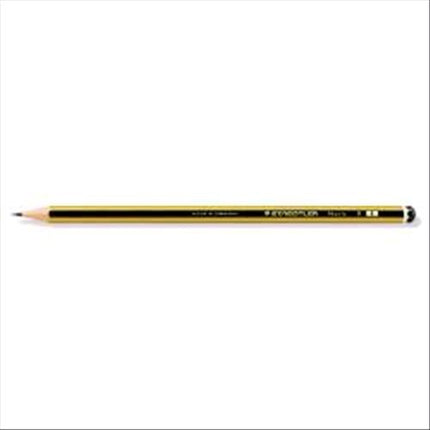 STAEDTLER NORIS 120-1 MATITA DI GRAFITE B FUSTO ESAGONALE GIALLO+NERO CONF 12 Pz.