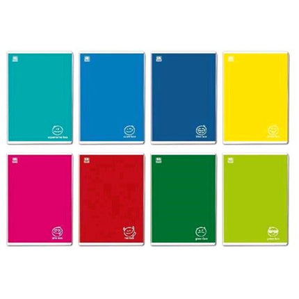 BLASETTI COLORFACE QUADERNO A4 100 GR QUADRETTI 4F 36 FOGLI CONF 10 Pz.