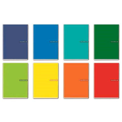 BLASETTI COLORCLUB QUADERNI A4 80 GR QUADRETTI 10M 20 FOGLI CONF 10 Pz.