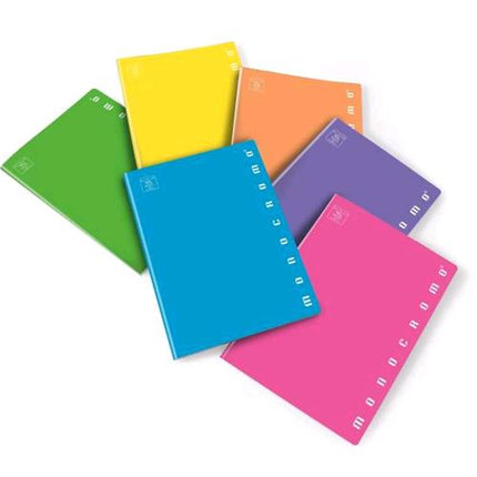 PIGNA MONOCROMO FLUO QUADERNO A4 80 GR QUADRETTI 0Q 40 FOGLI CONF 10 Pz.