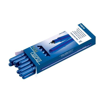 FILA TRATTO PEN PENNA PUNTA IN FIBRA 0.5 mm COLORE BLU CONF. 12 Pz.