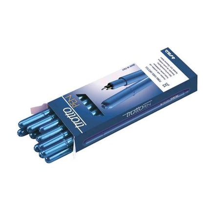 FILA TRATTO PEN PENNA PUNTA IN FIBRA 0.5 mm COLORE BLU COBALTO CONF. 12 Pz.