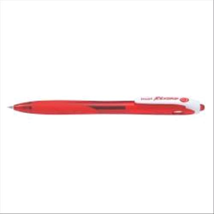 PILOT REXGRIP BEGREEN PENNA A SFERA INCHIOSTRO ROSSO PUNTA MEDIA FUSTO TRASPARENTE GRIP ERGONOMICO CON MATERIALE RICIC. CONF. 10 Pz.