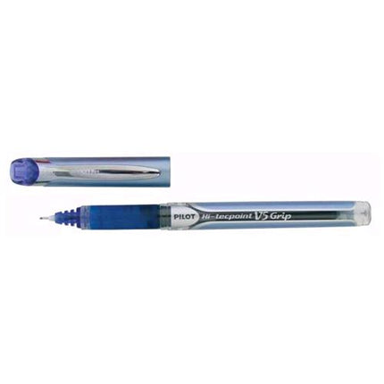 PILOT HI-TECPOINT V5 GRIP PENNA ROLLER PUNTA 0.5 mm COLORE BLU CONF. 12 Pz.