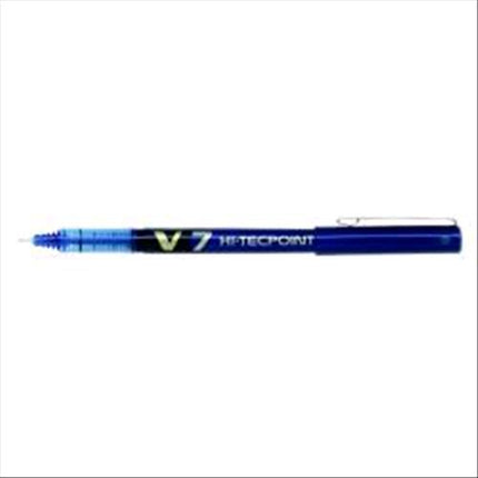 PILOT V7 HI-TECPOINT PENNA ROLLER PUNTA 0.7 mm COLORE BLU CONF. 12 Pz.