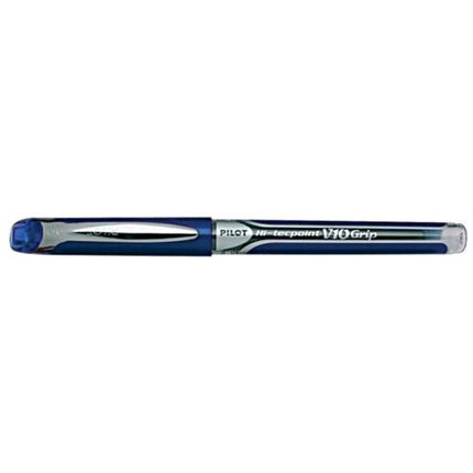 PILOT HI-TECPOINT V10 GRIP PENNA ROLLER PUNTA 1 mm COLORE BLU CONF. 12 Pz.