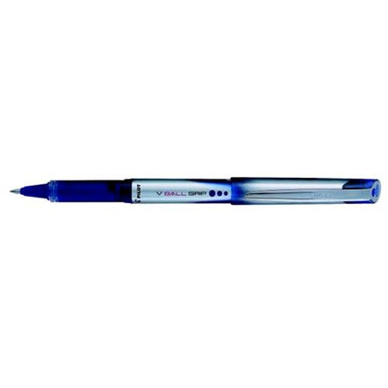 PILOT V BALL GRIP PENNA ROLLER PUNTA 0.5 mm COLORE BLU CONF. 12 Pz.