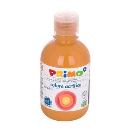 PRIMO COLORE ACRILICO FLACONE DA 300 ML COLORE ARANCIONE