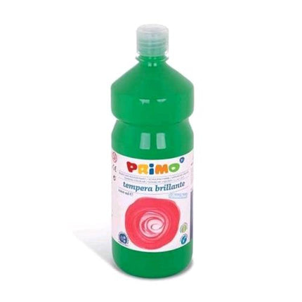 PRIMO TEMPERA PRIMI PASSI FLACONE DA 1000 ML COLORE VERDE BRILLANTE