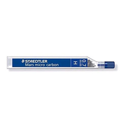 STAEDTLER MARS MICRO CARBON ASTUCCIO 12 MINE HA 0.7 mm CONF. 12 Pz.
