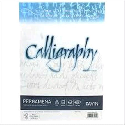 CARTOTECNICA FAVINI PERGAMENA 50 FOGLI A4 90 GR COLORE BIANCO