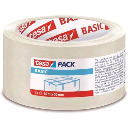 TESA NASTRO DA IMBALLO RUMOROSO IN PP 50MMX66MT TRASPARENTE CONF 6 Pz.
