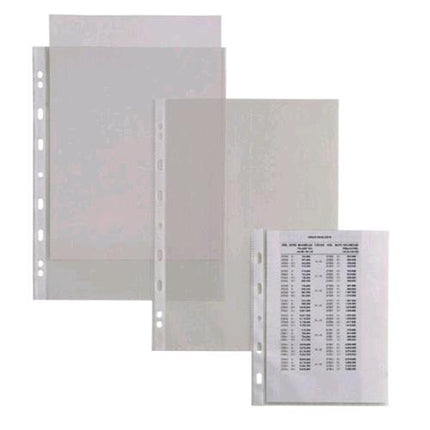 SEI ROTA ATLA BUSTE CON FORATURA UNIVERSALE IN PP BUCCIA D'ARANCIA CM 22X30 SPESSORE ALTO TRASPARENTE CONF 50 Pz.