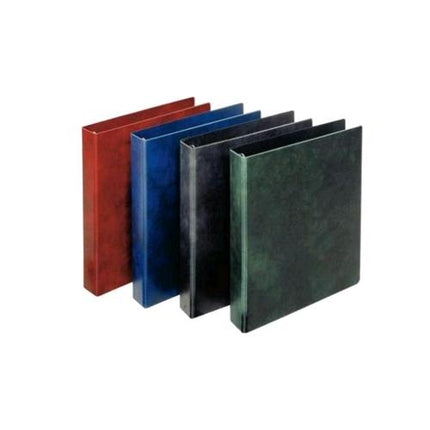 ESSELTE PRESTIGE RACCOLGITORE 4 ANELLI DA 2.50 MM IN CARTONCINO CM 30.5X24.5X3.4 A4 BLU