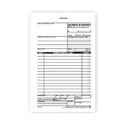 DATA UFFICIO DOCUMENTO DI TRASPORTO AUTOCOPIANTE 2 COPIE 215X148MM A5 50 MODULI CONF 5 Pz.