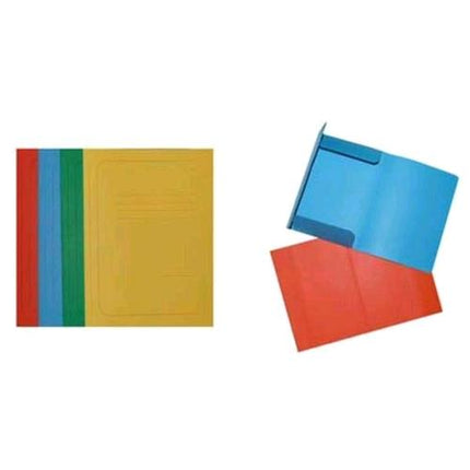 BREFIOCART VIP CARTELLINE 3 LEMBI CON STAMPA IN CARTONCINO 250X350MM A4 COL. ROSSO CONF 20 Pz.