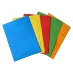 Fraschini cartelline 3 lembi in cartoncino 250X330MM A4 col. arancio conf 50 pz.