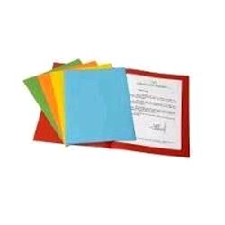 Fraschini cartelline semplici in cartoncino 250X330MM A4 col. assortiti conf 50 p.