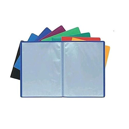 EXACOMPTA ECONOMICO PORTALISTINI IN PP 240X320MM A4 100 BUSTE COL. BLU