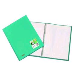 Favorit portalistini in pp 220X300MM A4 30 buste col. verde