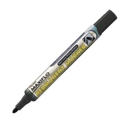 PENTEL MAXIFLO MARCATORE PERMANENTE NERO PUNTA CONICA 4.5 mm CONF 12 Pz.