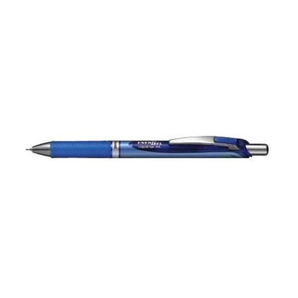 PENTEL ENERGEL XM PENNA ROLLER A SCATTO INCHIOSTRO GEL BLU PUNTA CONICA 0.50 mm CONF 12 Pz.