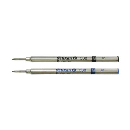PELIKAN 338 REFILL NERO PUNTA CONICA 1 mm PER ROLLER CONF 10 Pz.
