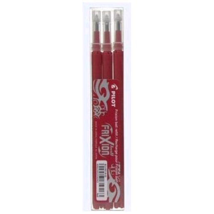 PILOT FRIXION BALL REFILL ROSSO PUNTA CONICA 0.70 mm CONF 3 Pz.