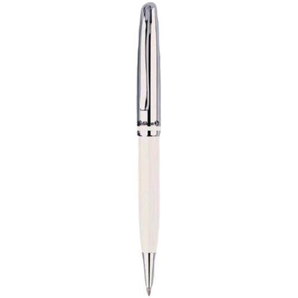 PELIKAN JAZZ PENNA A SFERA INCHIOSTRO NERO PUNTA CONICA 0.70 mm FUSTO BIANCO + ASTUCCIO