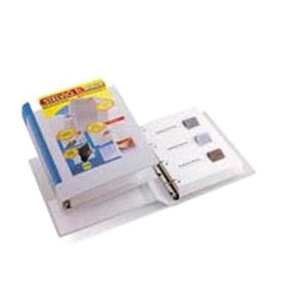SEI ROTA STELVIO RACCOGLITORE PERSONALIZZABILE 4 ANELLI A D DA 40MM IN COLPAN 220X300MM DORSO 6CM COL. BLU