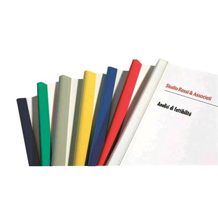FELLOWES DORSINO IN PLASTICA DIAMETRO 11 mm LUNGHEZZA 297 mm RILEGATURA 1/75 FOGLI COL. BLU CONF 30 Pz.