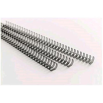 GBC DORSI METALLICI A SPIRALE PASSO 3:1 34 ANELLI DA 6.3 mm RILEGATURA 1/45 FOGLI COL. GRIGIO CONF 100 Pz.