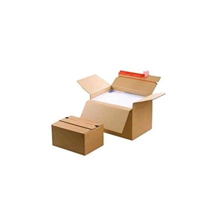 COLOMPAC SCATOLE AUTOMONTANTE MM229X164X50-115 CHIUSURA AUTOADESIVA COL. AVANA CONF. 10 Pz.