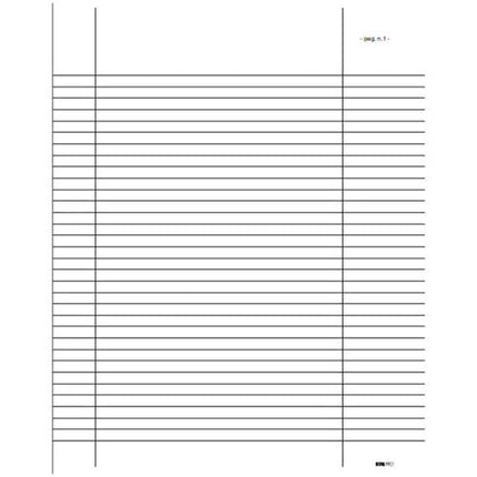 EDIPRO VERBALE ASSEMBLEA 245X310 mm 92 PAGINE NUMERATE CONF 5 Pz.