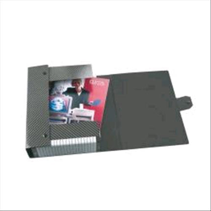 ESSELTE C04 DELSO LINE CARTELLE PROGETTO IN FIBRONE 250X350 mm DORSO 4 CM COL. GRIGIO CONF 5 Pz.