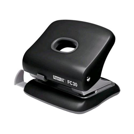 RAPID FC30 PERFORATORE 2 FORI IN ACCIAIO CAPACITA' FORATURA 30 FOGLI FORI 5.5 mm COL. NERO