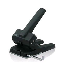 Turikan DP-800 perforatore alti spessori 2 fori in lega alluminio capacita' foratura 70 fogli fori 5.5 mm col. nero